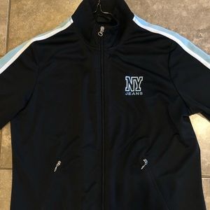 Black NY Jeans Jacket: New York and Company